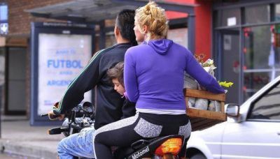 El 40% de los motociclistas no usa casco en la ciudad de C�rdoba