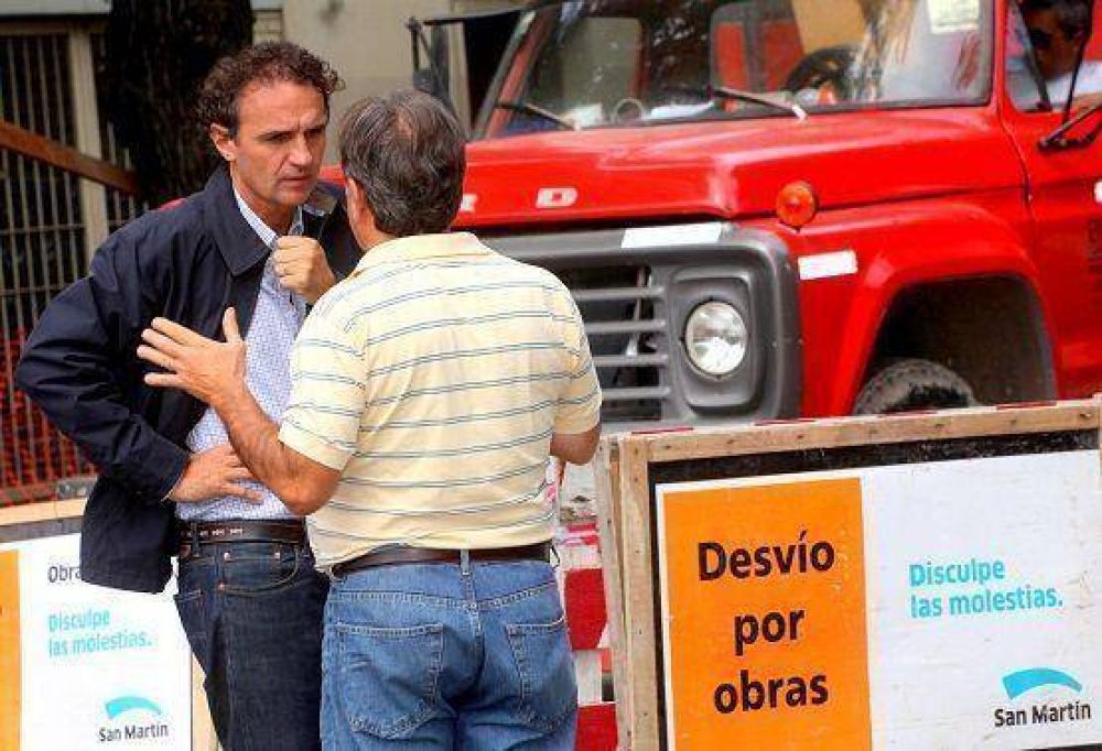 Gabriel Katopodis supervis� las obras hidr�ulicas en San Andr�s