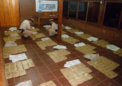 En dos operativos secuestraron cerca de 300 kilos de marihuana