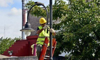 Ultima etapa de renovaci�n de luminarias en Virreyes