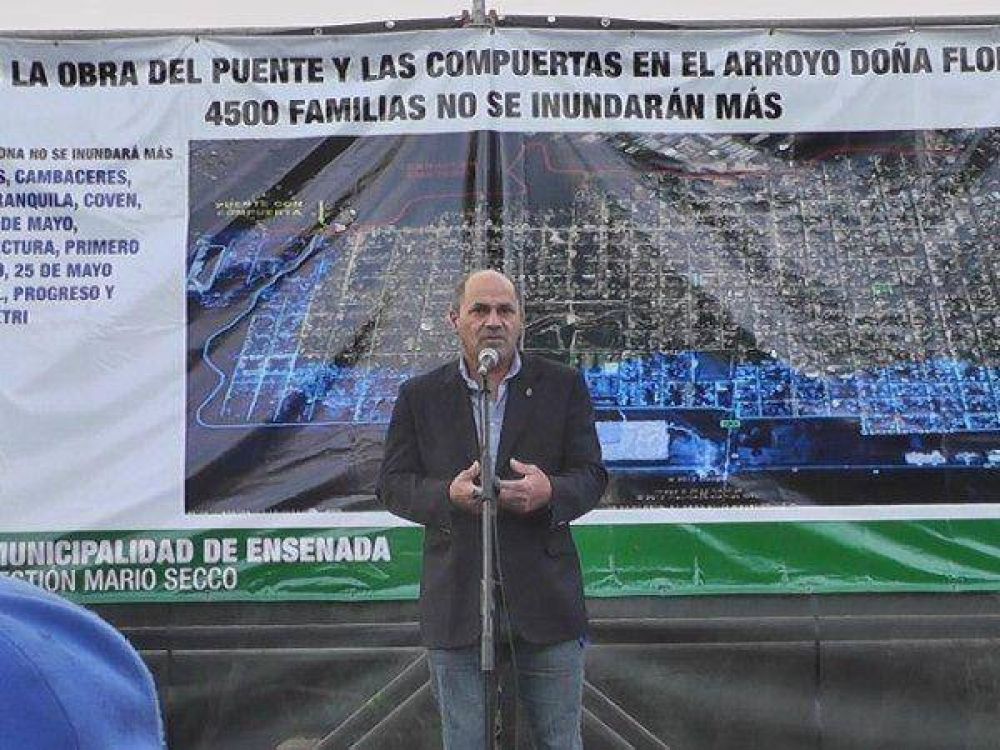 Secco: �Tengo 4.500 motivos para tomar la decisi�n de avanzar en esta obra�