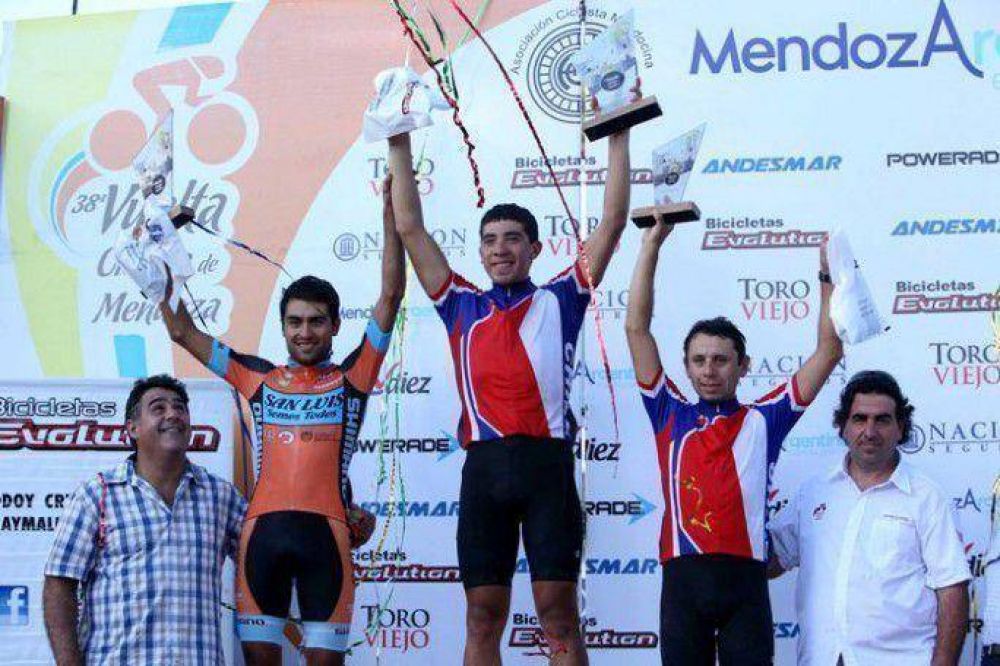 Triunfo trasandino en la tercera etapa de la Vuelta de Mendoza