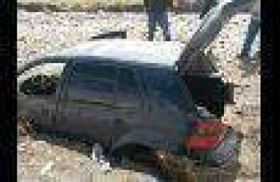 Una familia se salv� de milagro en Tupungato tras ser arrastrado su auto por el desborde de un arroyo