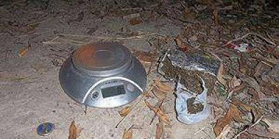 Secuestran droga en el Parque Urbano