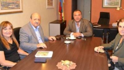 Brizuela se reuni� con autoridades de Diputados