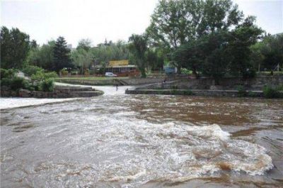 Carlos Paz espera una nueva creciente del r�o San Antonio