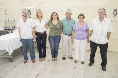 Fue reinaugurada la sala de emergencias del Hospital Pintos