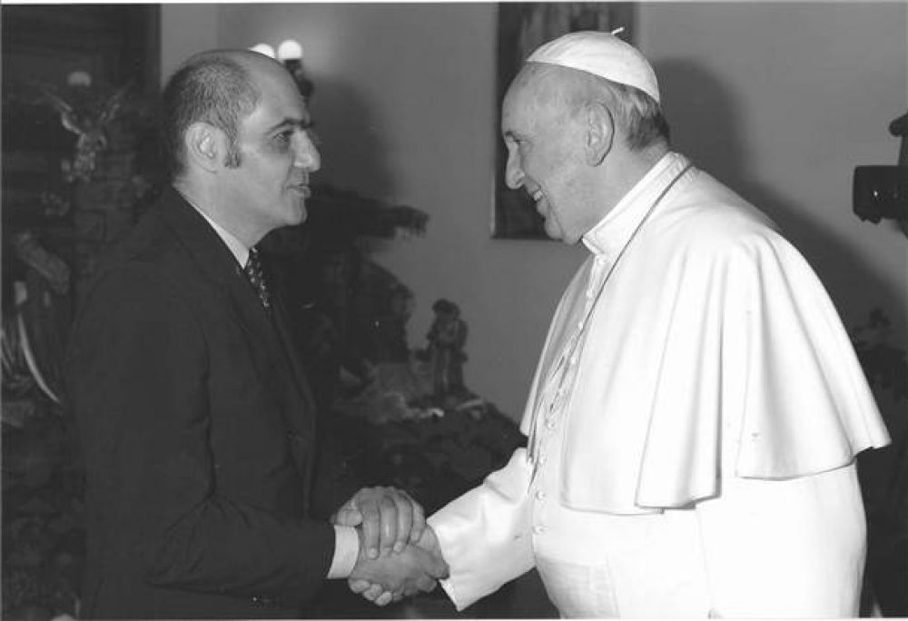 D'Aloia Criado estuvo con el Papa