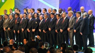 Los entrenadores que participar�n del Mundial se re�nen en Brasil