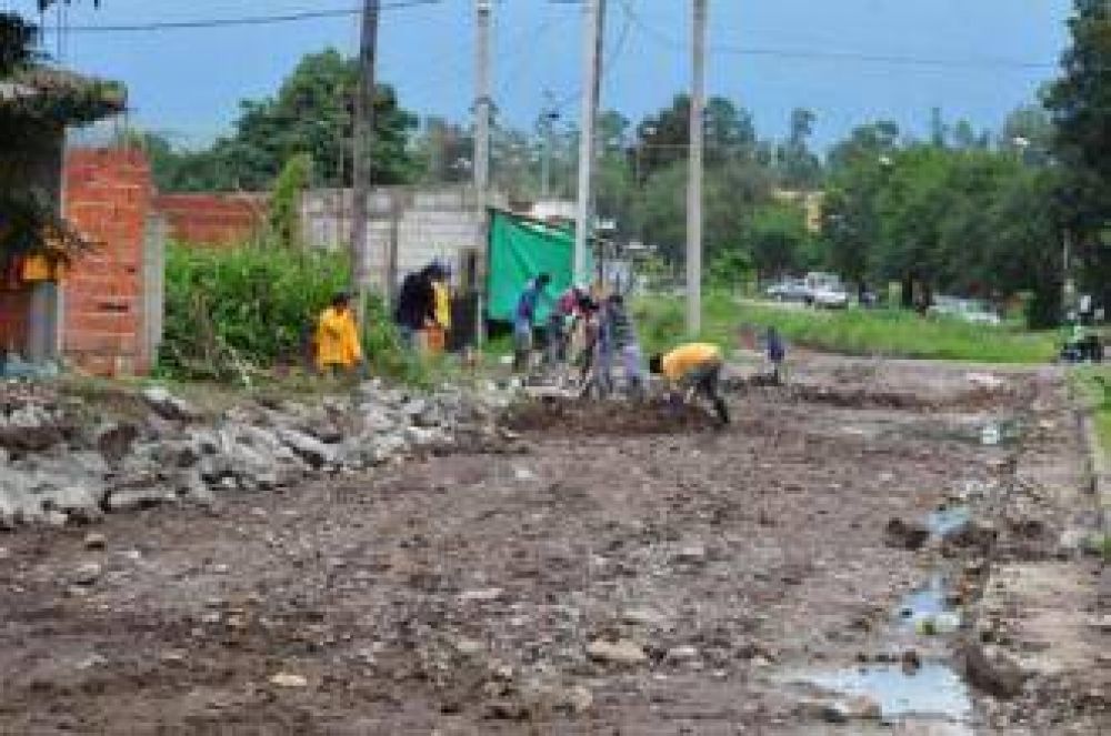 El municipio recibir� fondos nacionales para pavimentar m�s de 500 cuadras y tres avenidas