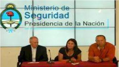 Lamberto se reuni� con la ministra de Seguridad de la Naci�n