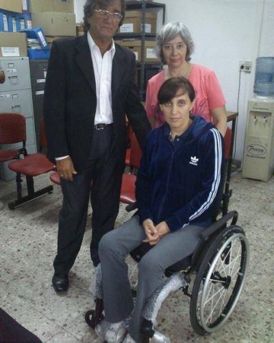 PAMI: LA UGL �X� ENTREG� SILLAS DE RUEDAS DE TITANIO