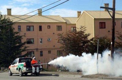 Importante fumigaci�n en Ushuaia