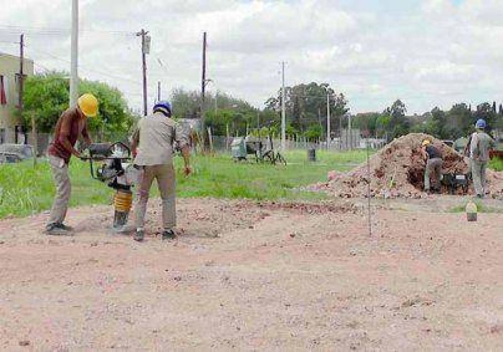 Avanza la construcci�n de las 80 viviendas sociales