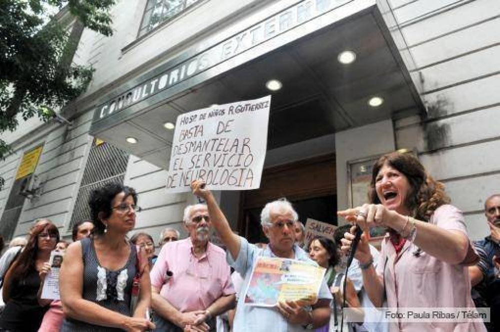 Denuncian el vaciamiento de la salud y la educaci�n p�blica en la Ciudad