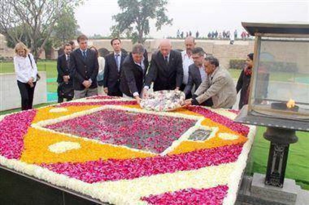 Exitoso balance de la misi�n a la India