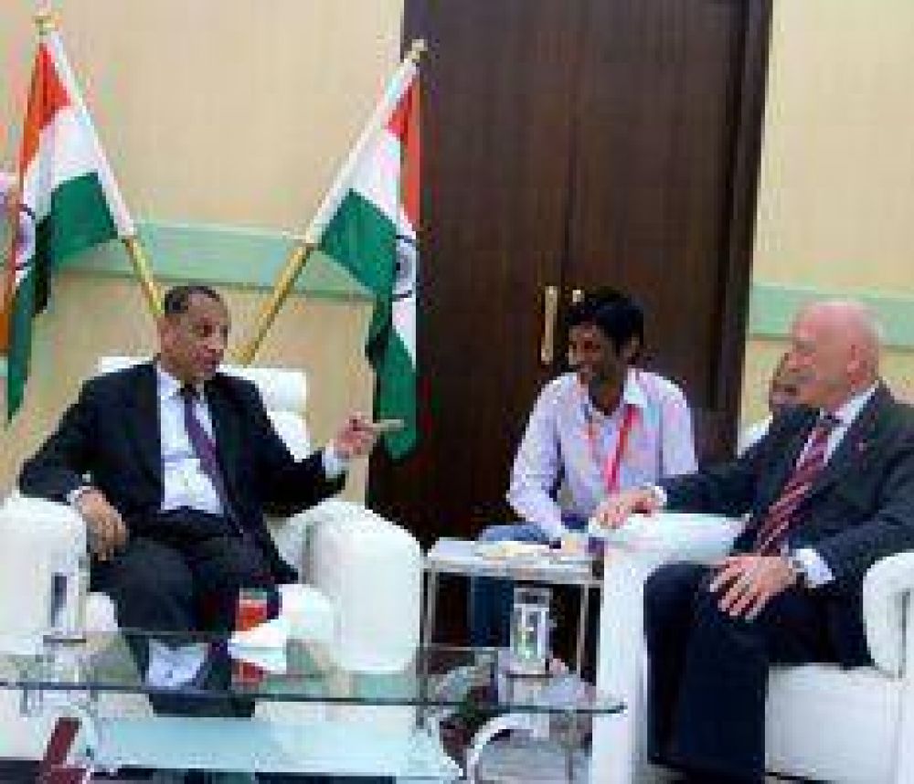 Bonfatti se reuni� con su par del Estado de Andhra Pradesh