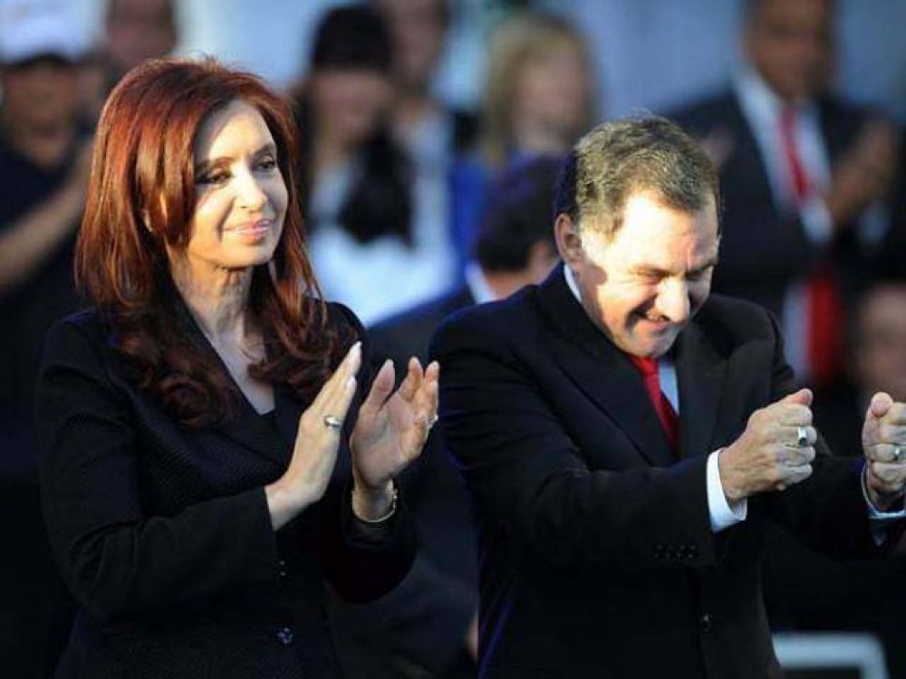 CFK con Pereyra en Varela