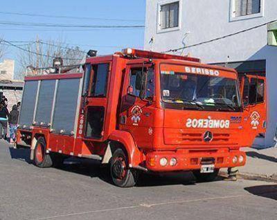 Incendio en una vivienda en el barrio Banco Provincia