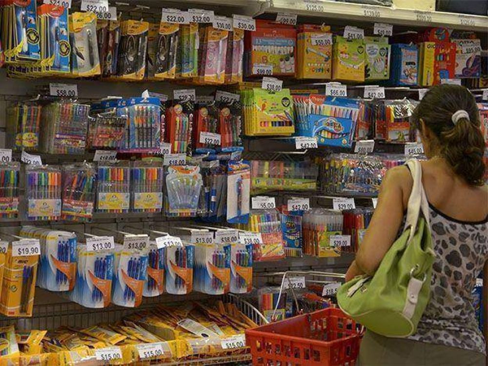 Los �tiles escolares tuvieron una suba del 30% con respecto al 2013