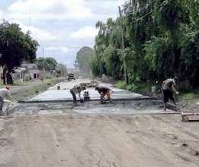 Avanza la obra de calle Bogado  