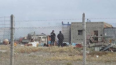 Principio de incendio en un dep�sito dej� da�os materiales