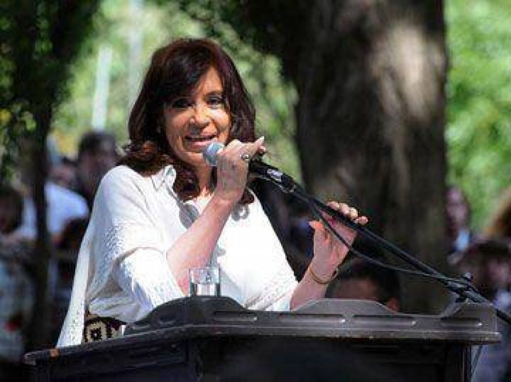 CFK festej� su cumplea�os en El Calafate