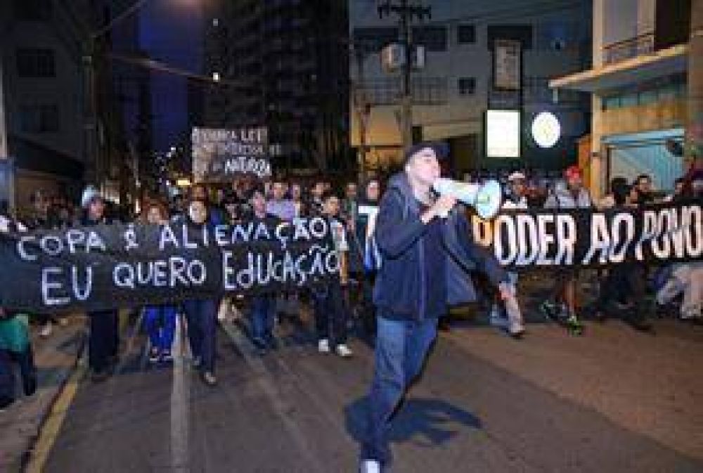 Dilma aplicar� mano dura en las protestas violentas