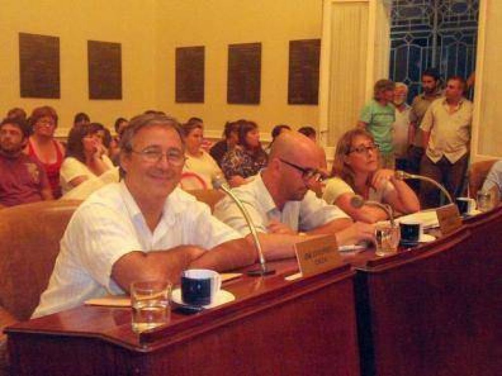 LOS CONCEJALES DEL FPV PRESENTARON DOS PROYECTOS DE COMUNICACI�N Y UN PROYECTO DE ORDENANZA