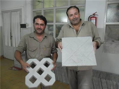 Dos cooperativas formaron la primera empresa social de producci�n de piezas de hormig�n