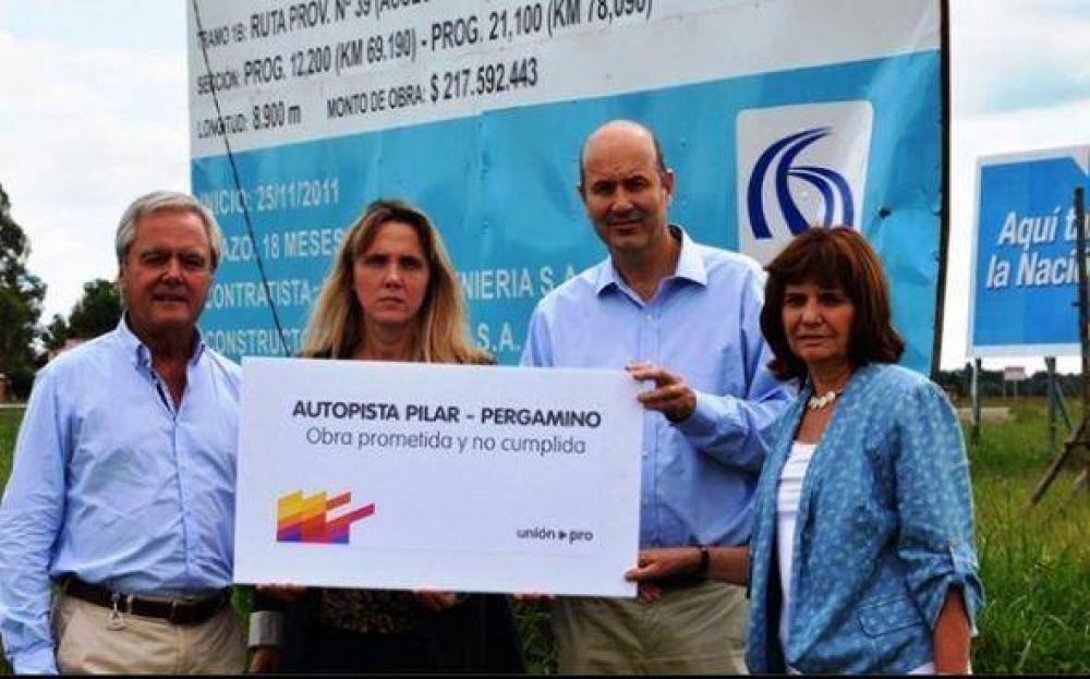 El PRO se quej� por el incumplimiento de la obra de la autopista Pilar � Pergamino