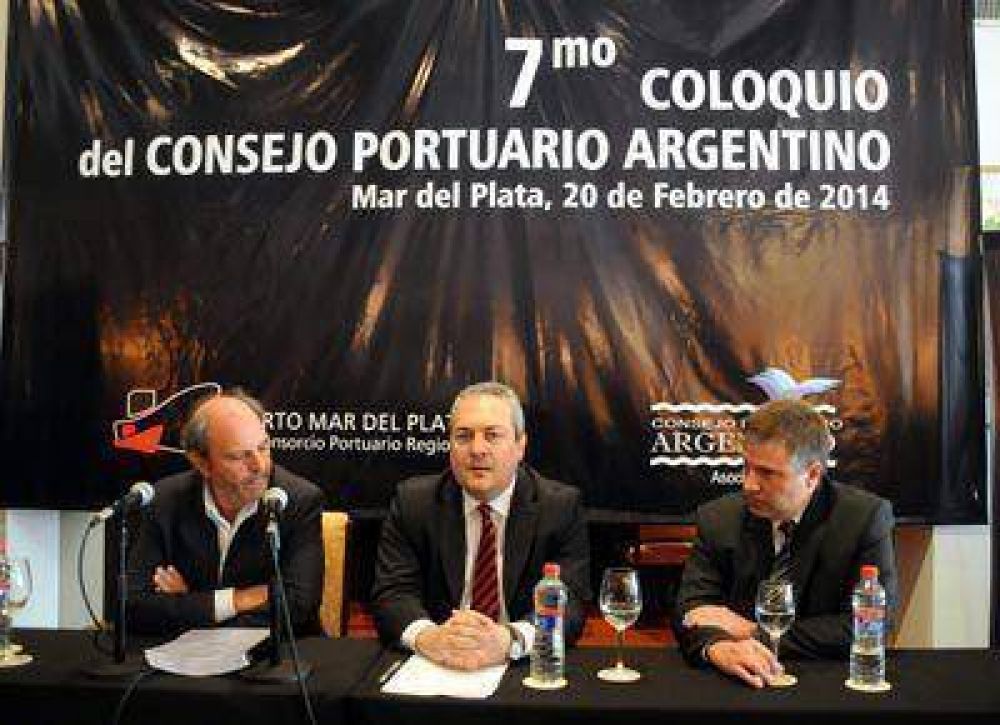Breitenstein destac� la fuerte inversi�n realizada para duplicar la operatoria del sistema portuario