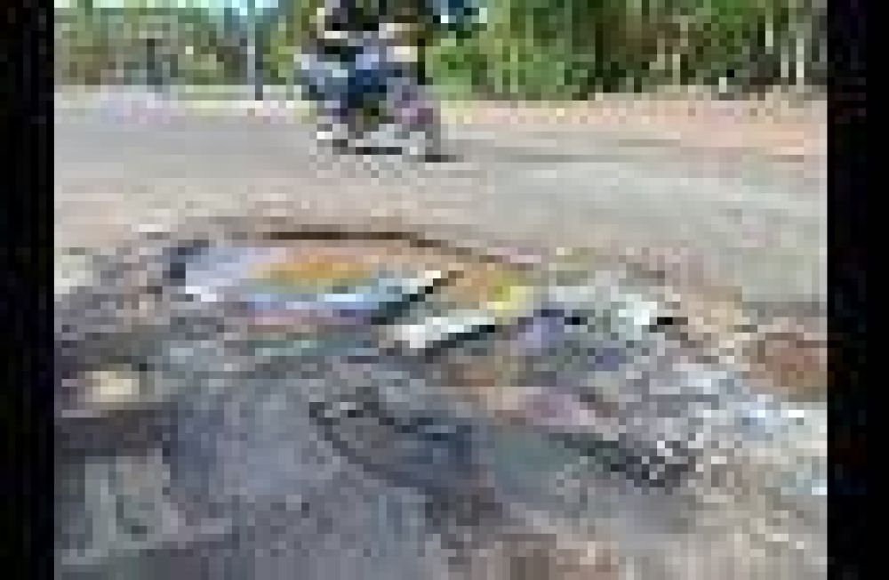 Demorar�n unos 20 d�as para tapar pozos, socavones y grietas