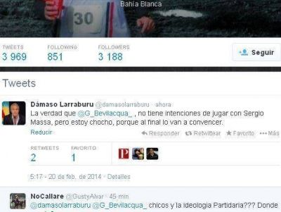 Larraburu intent� ��despegar�? a Bevilacqua de Massa
