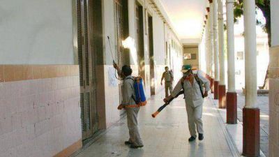 Se brinda el servicio gratuito de fumigaci�n en los establecimiento educativos