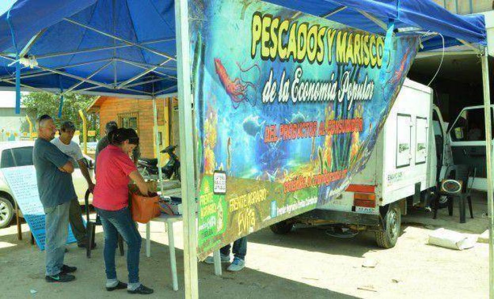 Volvi� �Pescado para Todos�, gran demanda en Carlos Paz
