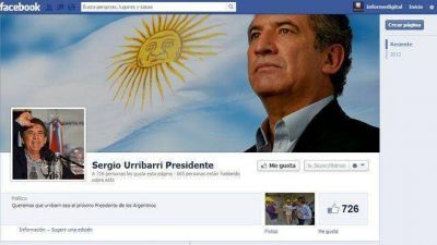 Urribarri ya promociona su candidatura en las redes sociales	 