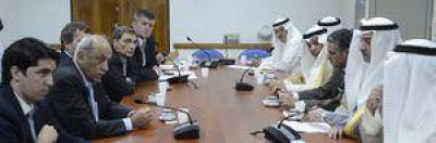 Tomas en reuni�n con diputados de Kuwait