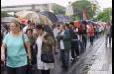 Docentes se movilizaron en varios puntos de la provincia