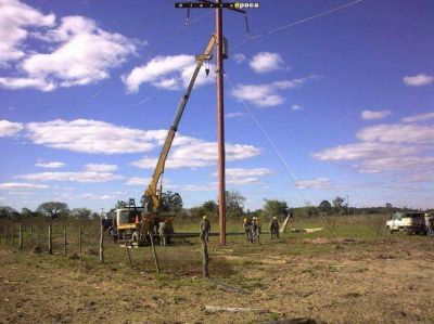 Har�n l�nea el�ctrica para abastecer a ciudades del Norte