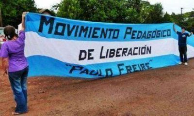 Con marchas se palpita la asamblea provincial del Movimiento Pedag�gico de Liberaci�n