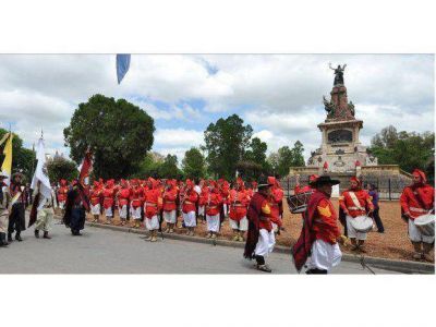 Salta festej� los 201 a�os de su batalla 