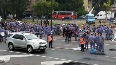 Hubo demoras por un corte en ambas manos de la General Paz