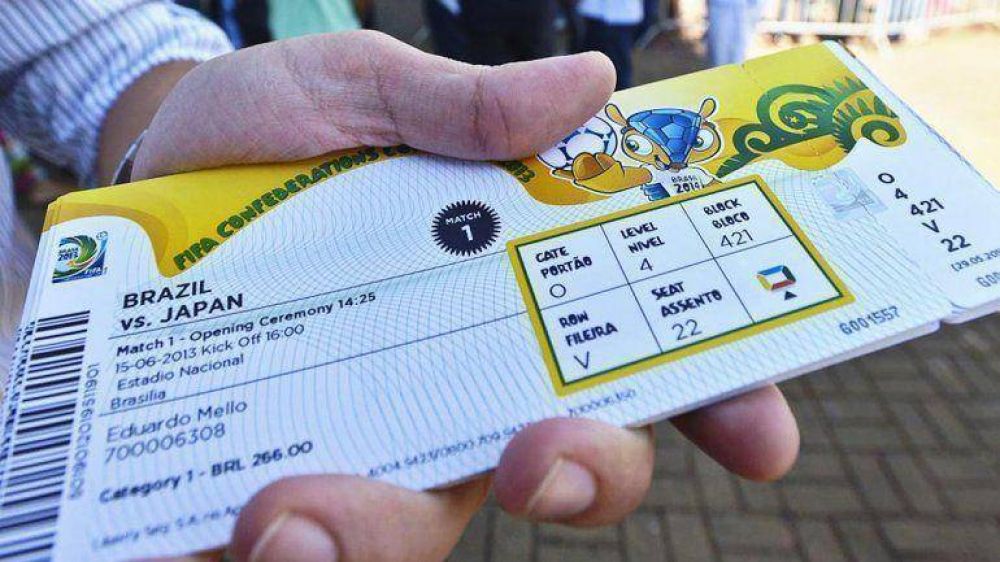 Argentina, entre los cinco pa�ses que m�s entradas recibieron para el Mundial de Brasil 2014