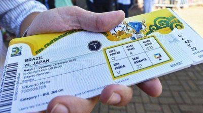 Argentina, entre los cinco pa�ses que m�s entradas recibieron para el Mundial de Brasil 2014