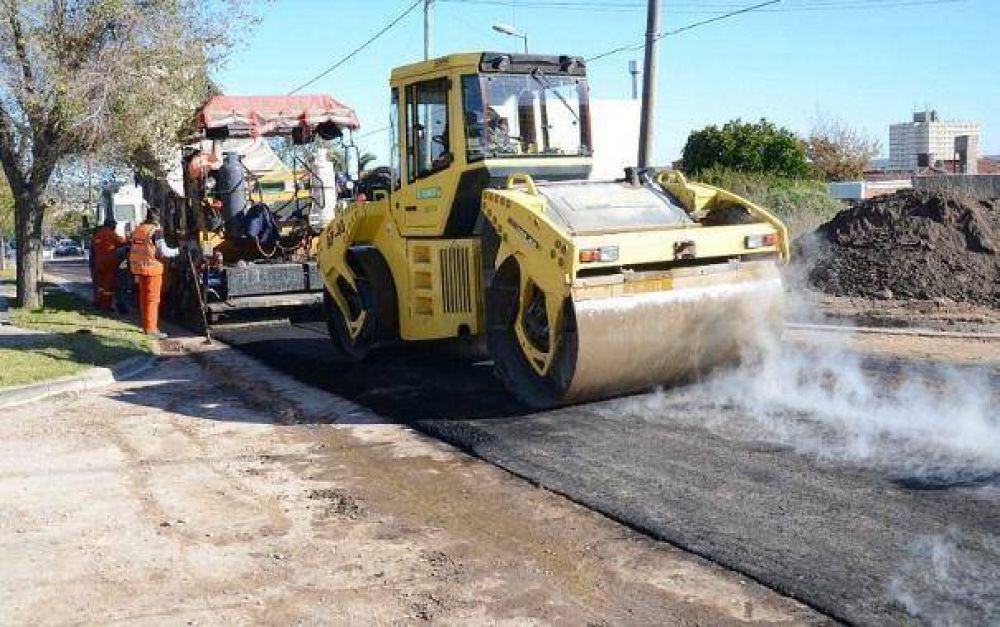 La pavimentaci�n en Ameghino comienza en dos meses