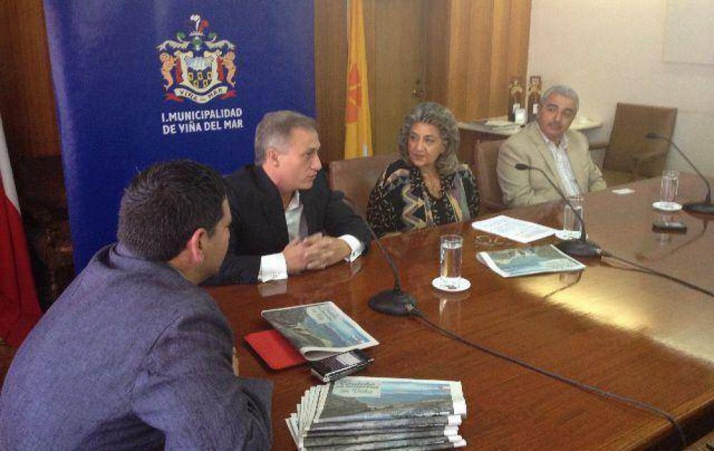 Carlos Paz y Vi�a del Mar firmaron compromisos tur�sticos
