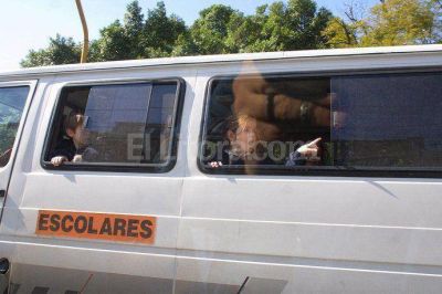 Con el aumento, el transporte escolar arrancar� en los $ 450