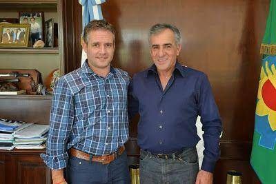 El intendente Cariglino recibi� al Diputado Marcelo D�Alessandro