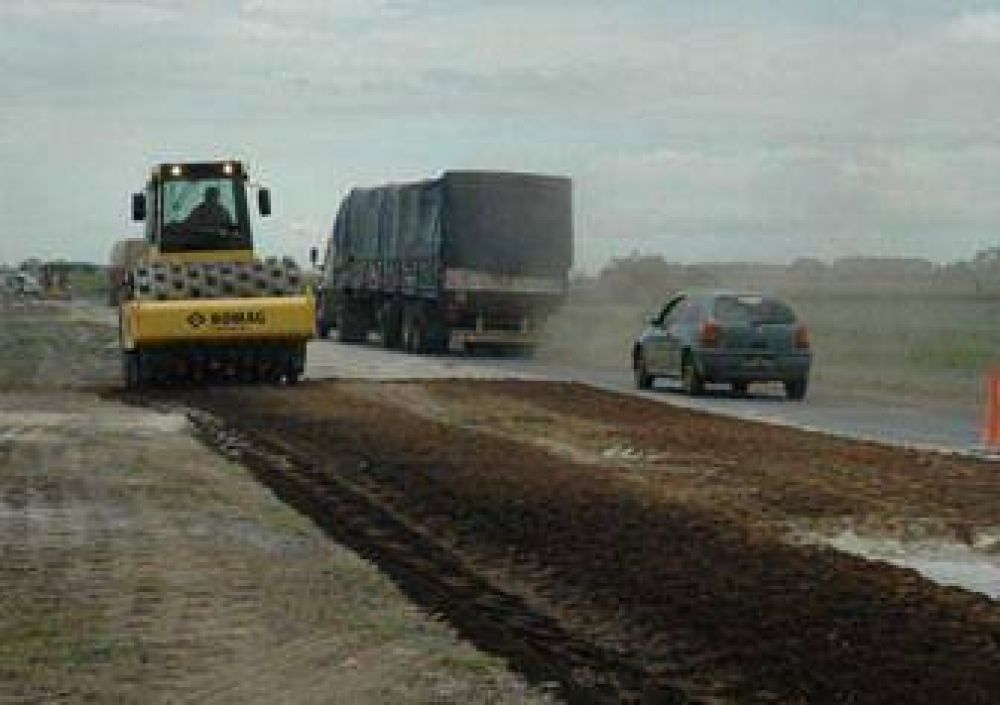 Bacheo profundo en Ruta 41	